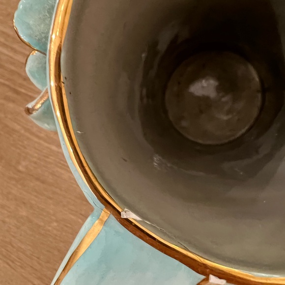 Studio b by Magenta decorative blue ceramic pitcher - Picture 10 of 10